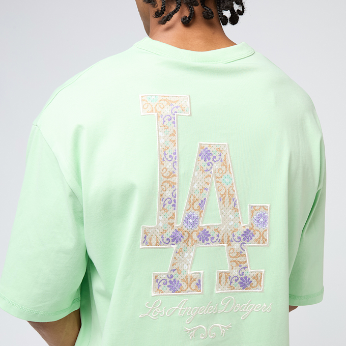 New Era MLB Infill Los Angeles Dodgers Oversized Tee beż 47730 4