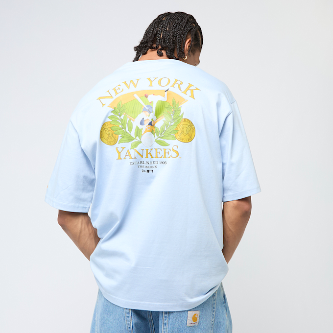New Era MLB Baseball Graphic Oversized Tee New York Yankees blu 47733 1