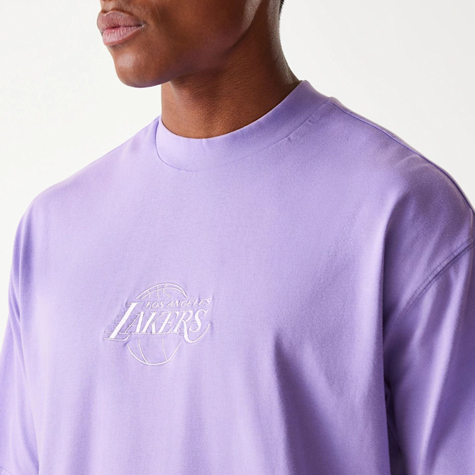 New Era NBA Los Angeles Lakers Washed T-Shirt morado 47746 3