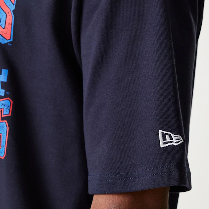 New Era MLB Los Angeles Dodgers World Series Oversized Tee blu 47747 4