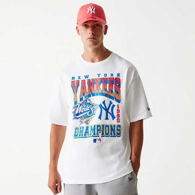 New Era MLB New York Yankees World Series Oversized Tee branco 47751 1
