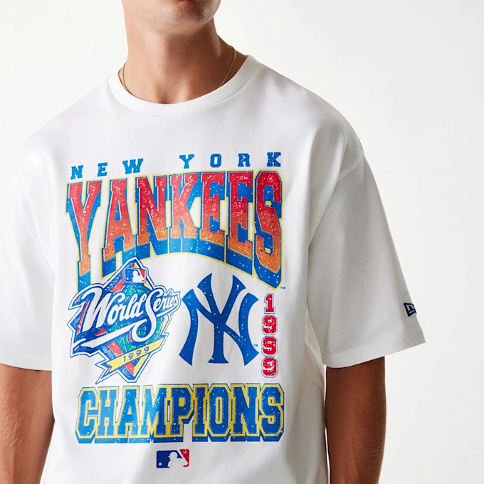 New Era MLB New York Yankees World Series Oversized Tee blanc 47751 3