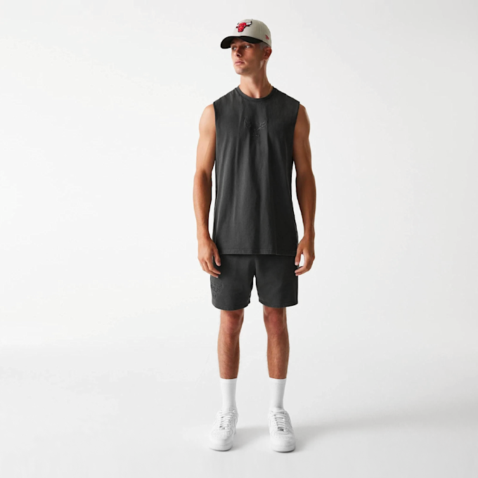 New Era NBA Chicago Bulls Washed Tanktop cinzento 47752 5