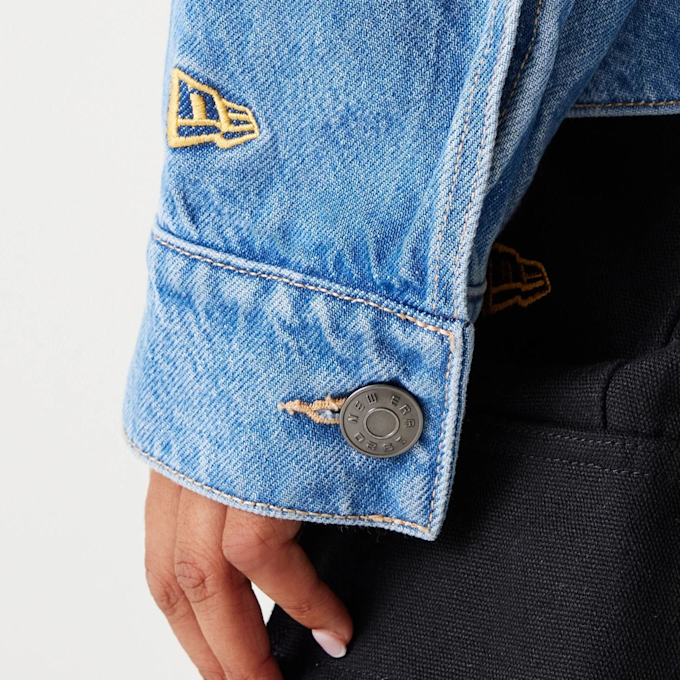 New Era NFL Denim Jacket Kansas City Chiefs blauw 47755 5