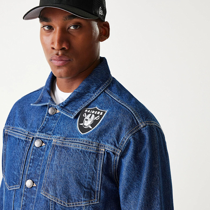 New Era NFL Las Vegas Raiders Denim Jacket plava 47756 3