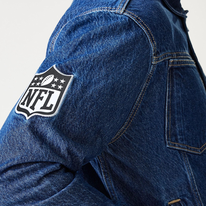New Era NFL Las Vegas Raiders Denim Jacket bleu 47756 4