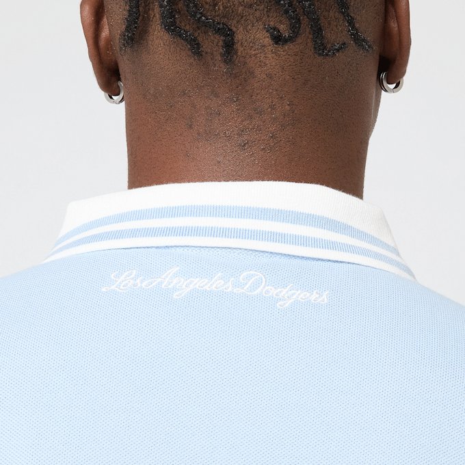 New Era MLB Graphic Polo Los Angeles Dodgers PAB bleu 47759 4