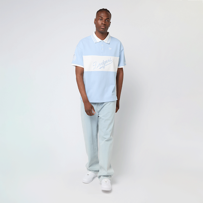 New Era MLB Graphic Polo Los Angeles Dodgers PAB niebieski 47759 7