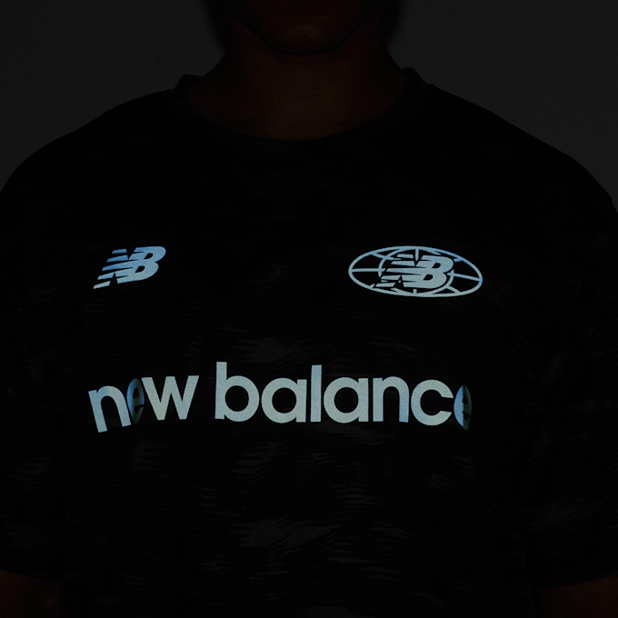 New Balance All-Over-Print Polytee negro 47818 4