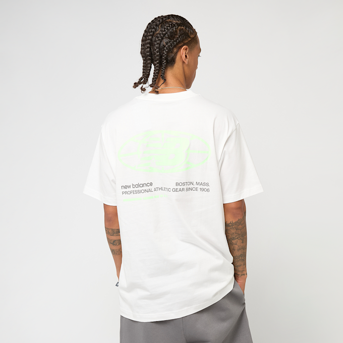 New Balance Back Print Graphic Tee bianco 47819 1