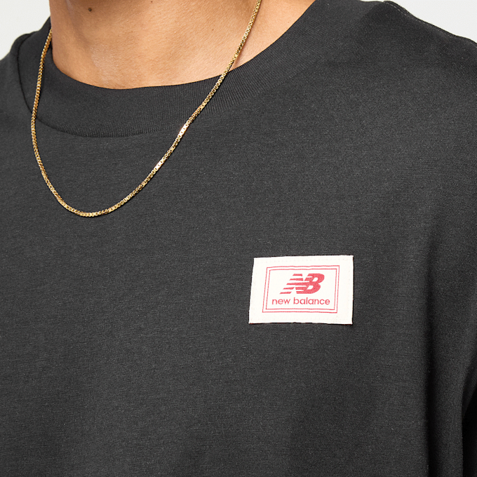 New Balance Woven Label T-Shirt preto 47823 3