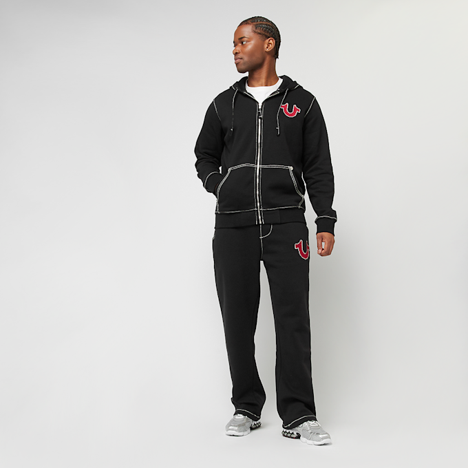 True Religion Big T Cross Stitch Jogger schwarz 47828 5