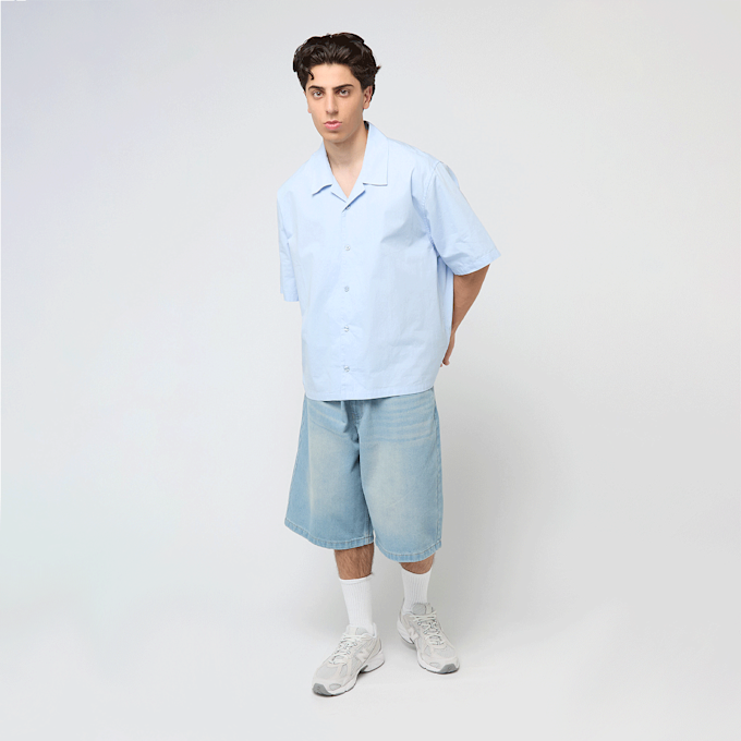 Decibel Oversized Short Sleeve Shirt blau 47837 3