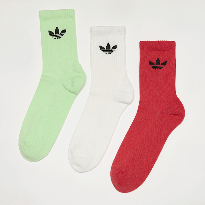 adidas Originals 3 PACK - Trefoil Cushion Crew Socken wielokolorowy 47926 1