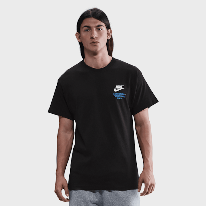 Nike Sportswear Athletic Short Sleeve Tee czarny 48025 1