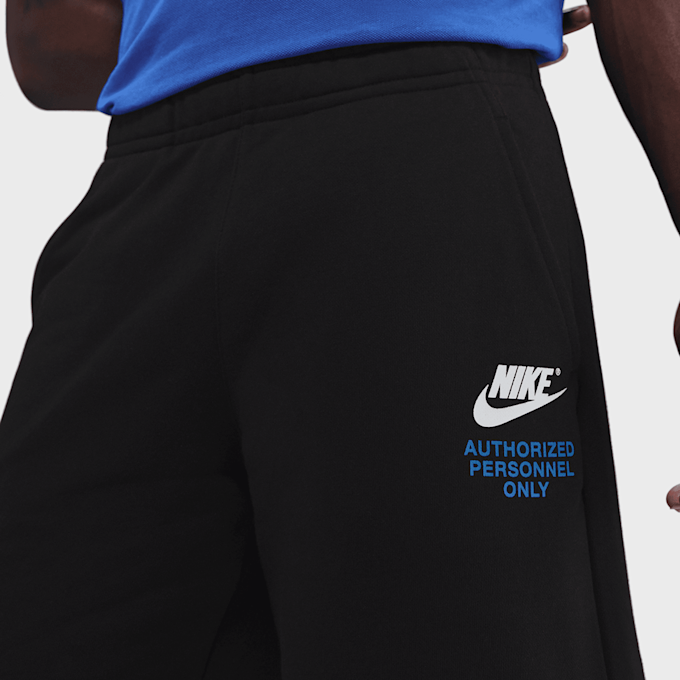 Nike Sportswear Athletic French-Terry Shorts czarny 48022 3
