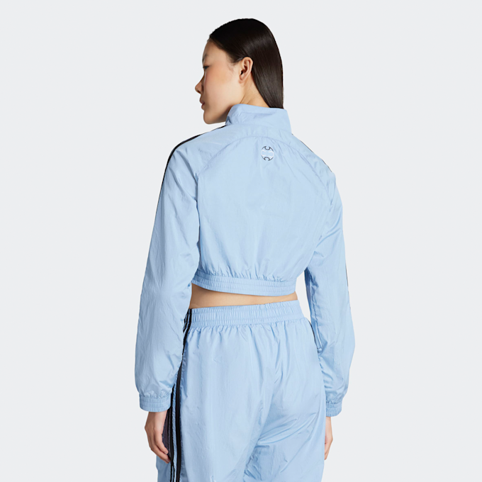 adidas Originals Teamgeist Adicolor Cropped Track Top plava 47982 2