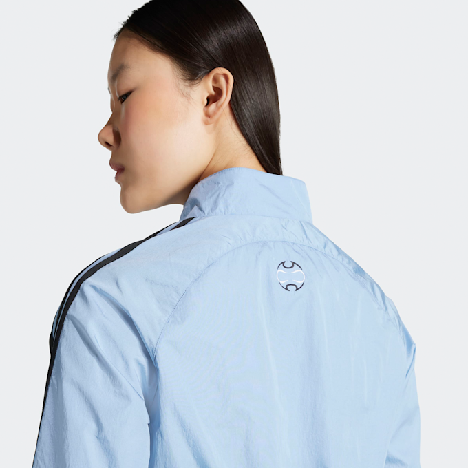 adidas Originals Teamgeist Adicolor Cropped Track Top blauw 47982 4