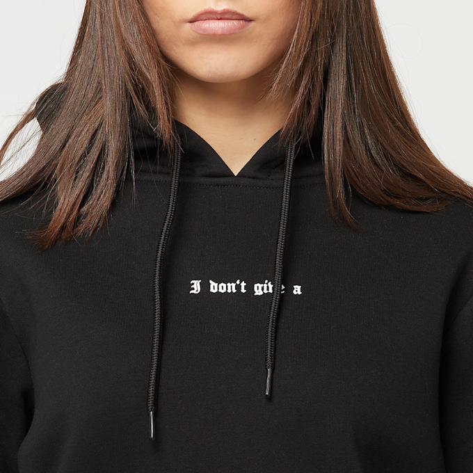 Miss Tee I Dont Give A Hoody zwart 48084 3