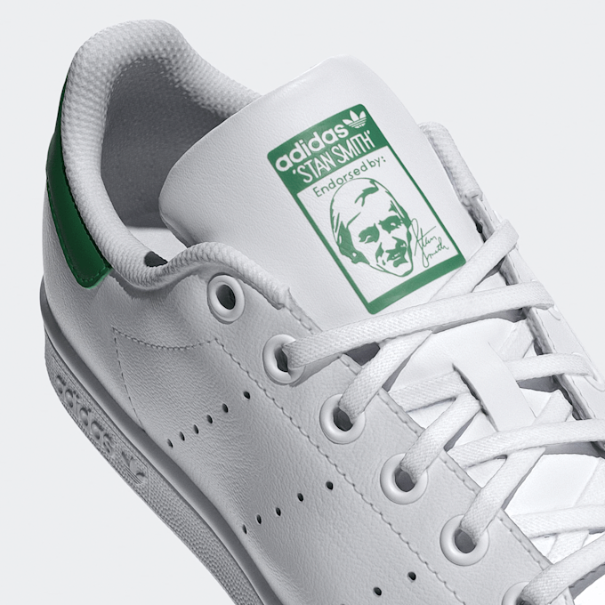 adidas Originals Stan Smith J (GS) bianco 48110 7