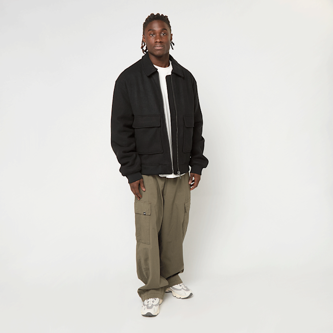 Pegador Aiken Wool Blend Bomberjacket crna 48177 5