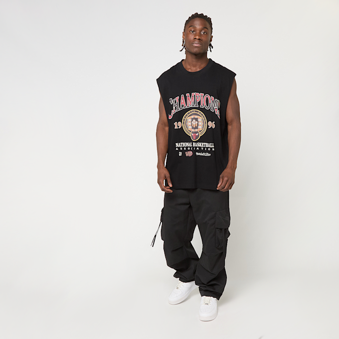 Mitchell & Ness NBA Chicago Bulls 96 Champion Rings Sleeveless T-Shirt nero 48162 4
