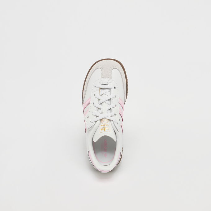 adidas Originals Samba OG Comfort Closure Elastic Lace Crianças Pequenas rosa  48139 5