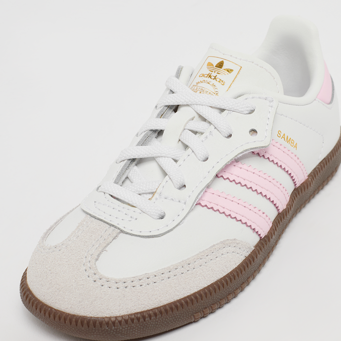adidas Originals Samba OG Comfort Closure Elastic Lace Małe Dzieci różowy 48139 6