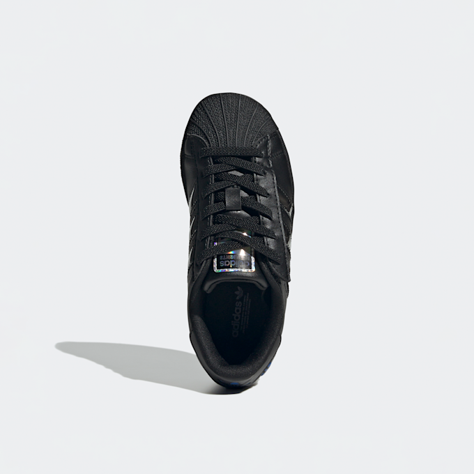 adidas Originals Superstar LED Lights Comfort Closure Elastic Lace (PS) preto 48144 6