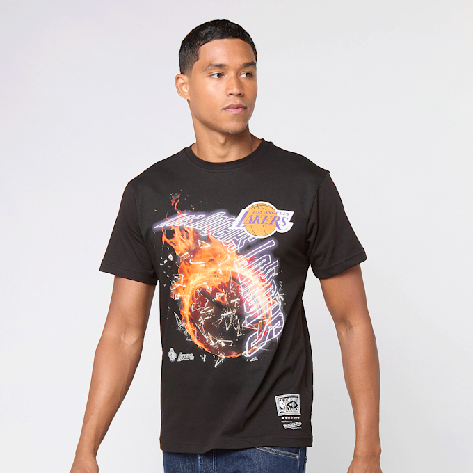 Mitchell & Ness NBA Los Angeles Lakers HWC Blaze Graphic Tee nero 48171 1