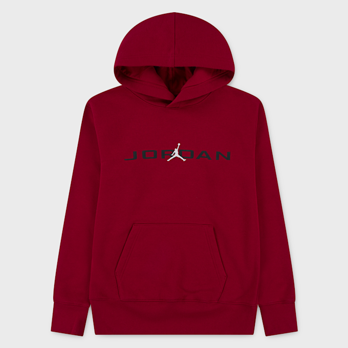 Jordan MJ Baseline Hoodie czerwony 48405 1