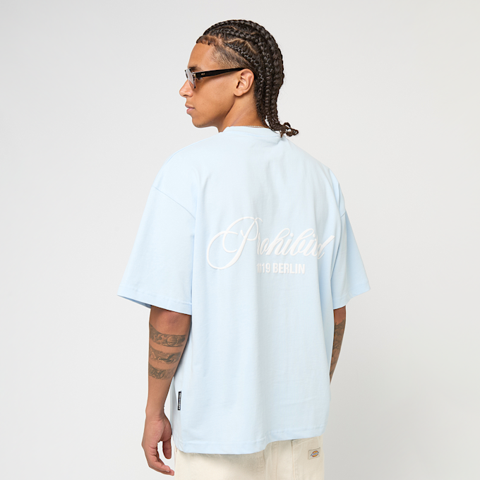 Prohibited Hometown Tee Sky blauw 48335 2