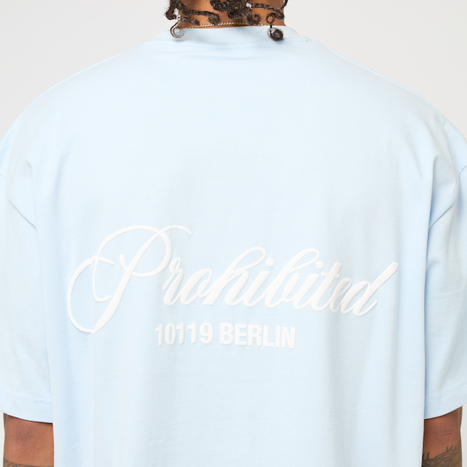 Prohibited Hometown Tee Sky blauw 48335 3