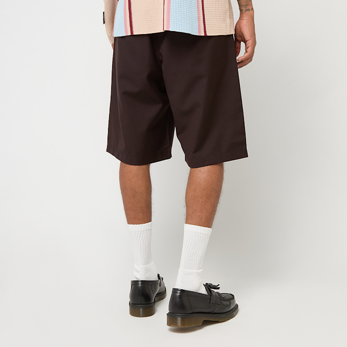 Prohibited Pleated Shorts castanho 48337 2