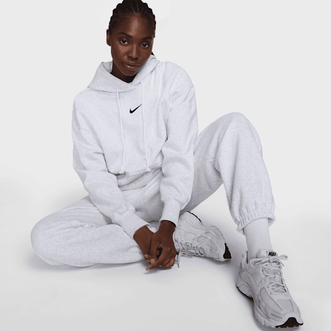 Nike Sportswear Phoenix Fleece High Raised Oversized Pant branco 48568 6
