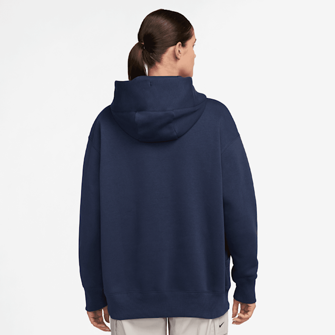 Nike Sportswear Fleece Oversize Hoodie blu 48439 2