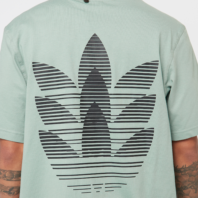 adidas Originals 3D Trefoil T-Shirt grün 48534 4