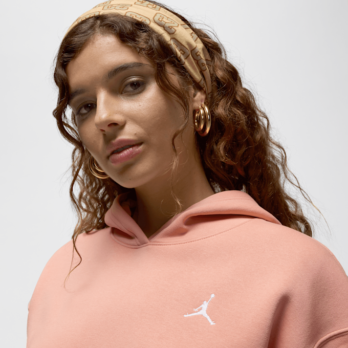 Jordan Brooklyn Fleece Hoodie różowy 48595 3
