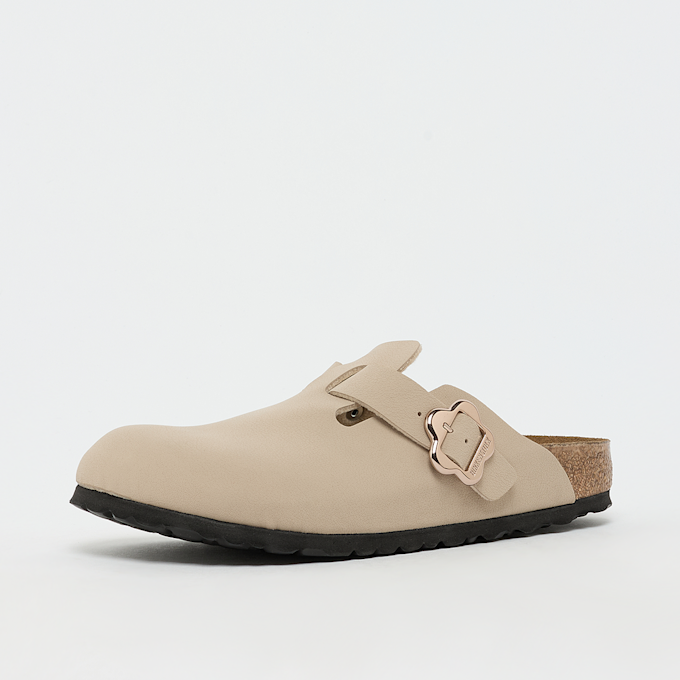 Birkenstock Boston Flower Buckle (GS) beige 49639 2