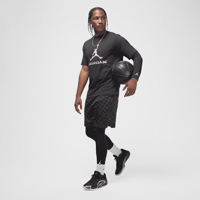 Jordan Sport Dri-FIT Printed Diamond Shorts nero 48698 5