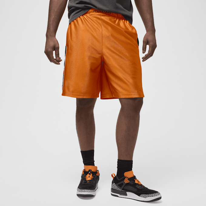 Jordan Brooklyn Cat Scratch Shorts orange 48703 1