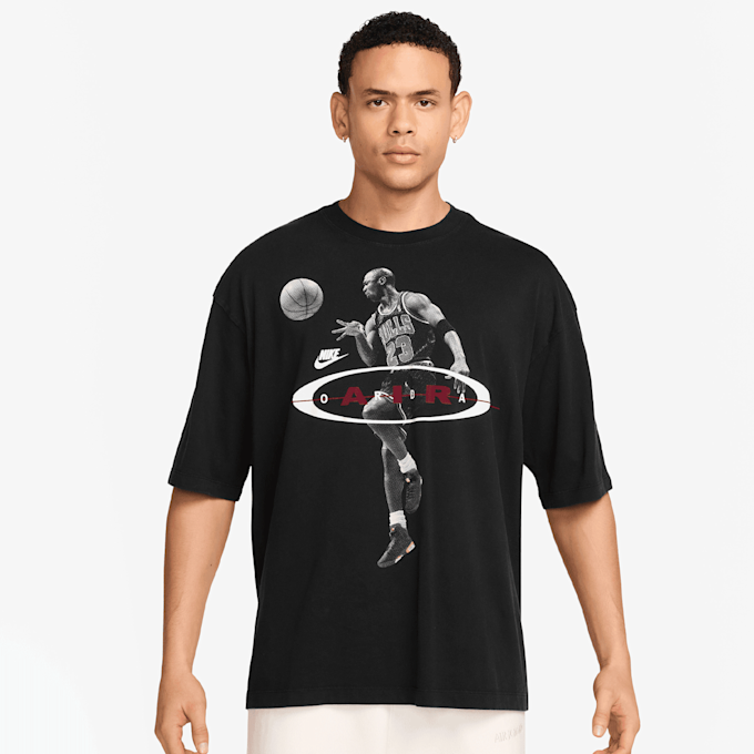 Jordan Brooklyn 2Air Reissue Shortsleeve Crew schwarz 48720 1