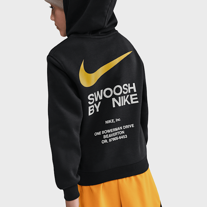 Nike   Sportswear Athletic Pullover Hoodie Basketball preto 48775 4