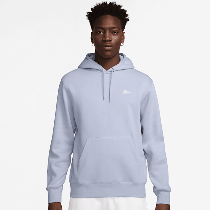 Nike   Club Basketball Pullover Hoodie blauw 48709 1