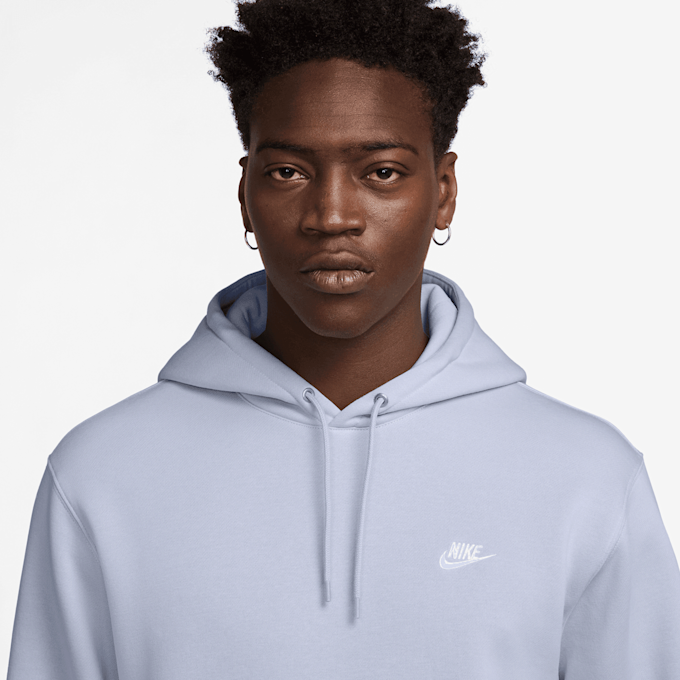 Nike Club Basketball Pullover Hoodie blu 48709 3