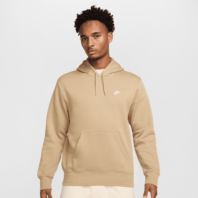 Nike   Club Basketball Pullover Hoodie bež 48710 1