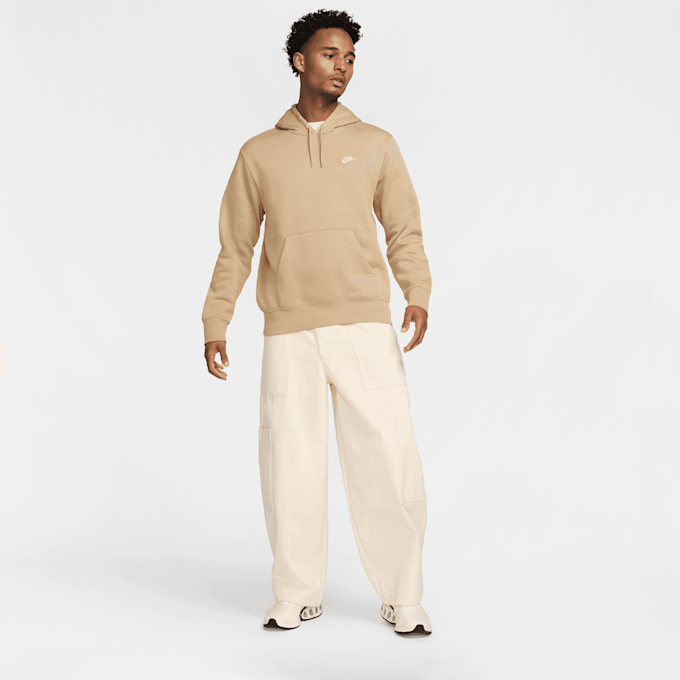 Nike Club Basketball Pullover Hoodie bege 48710 7