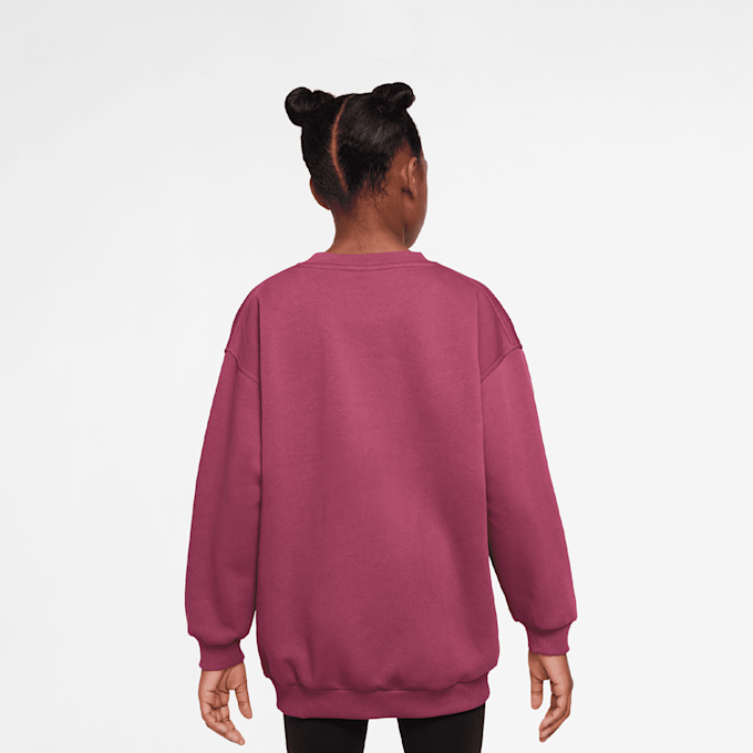 Nike   Sportswear Club Fleece Oversized Crew rouge 48748 2