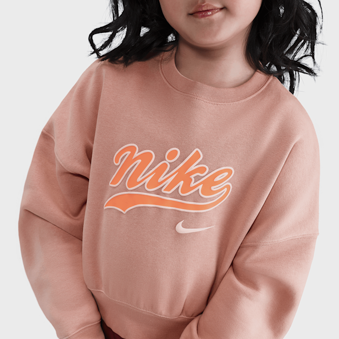 Nike Sportswear Cropped Fleece Sweatshirt roza 48751 3
