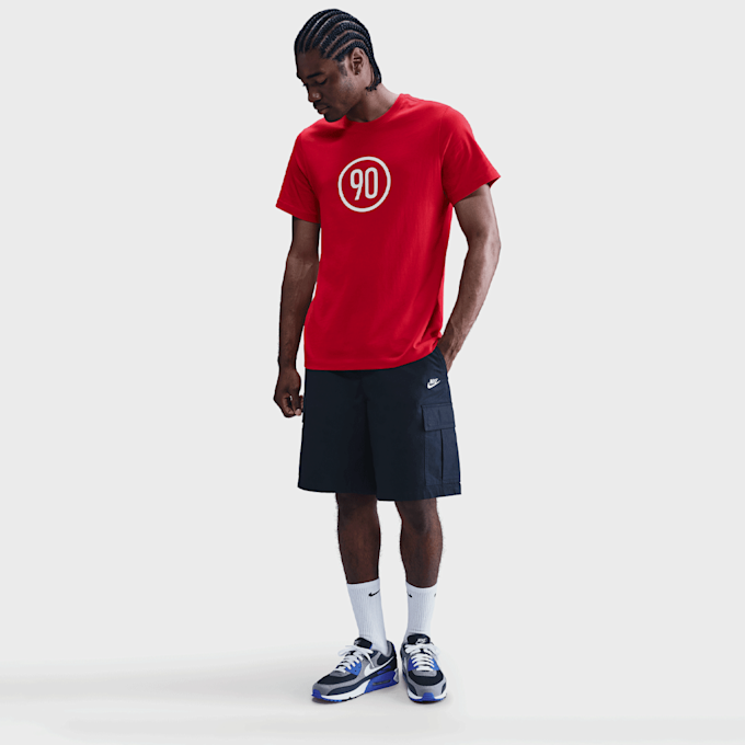Nike   Tee Total 90 rojo 48733 5